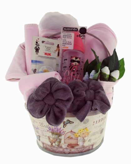 CESTO de ropita Pink baby
