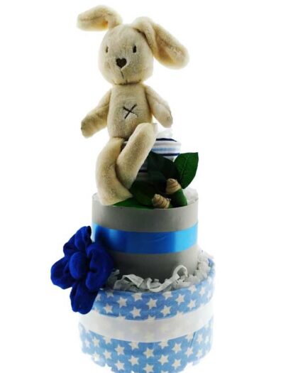 Tarta de pañales Rabbit