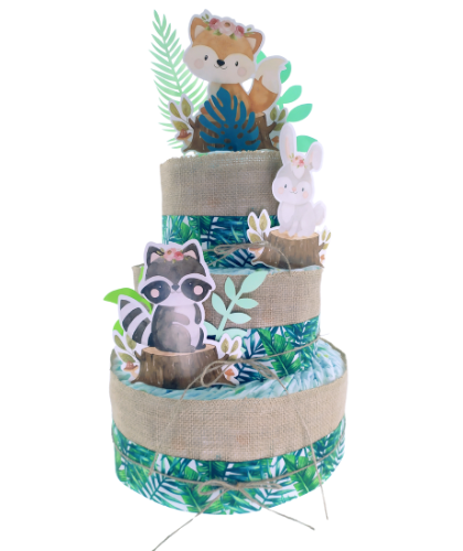 TARTA de pañales Bosque